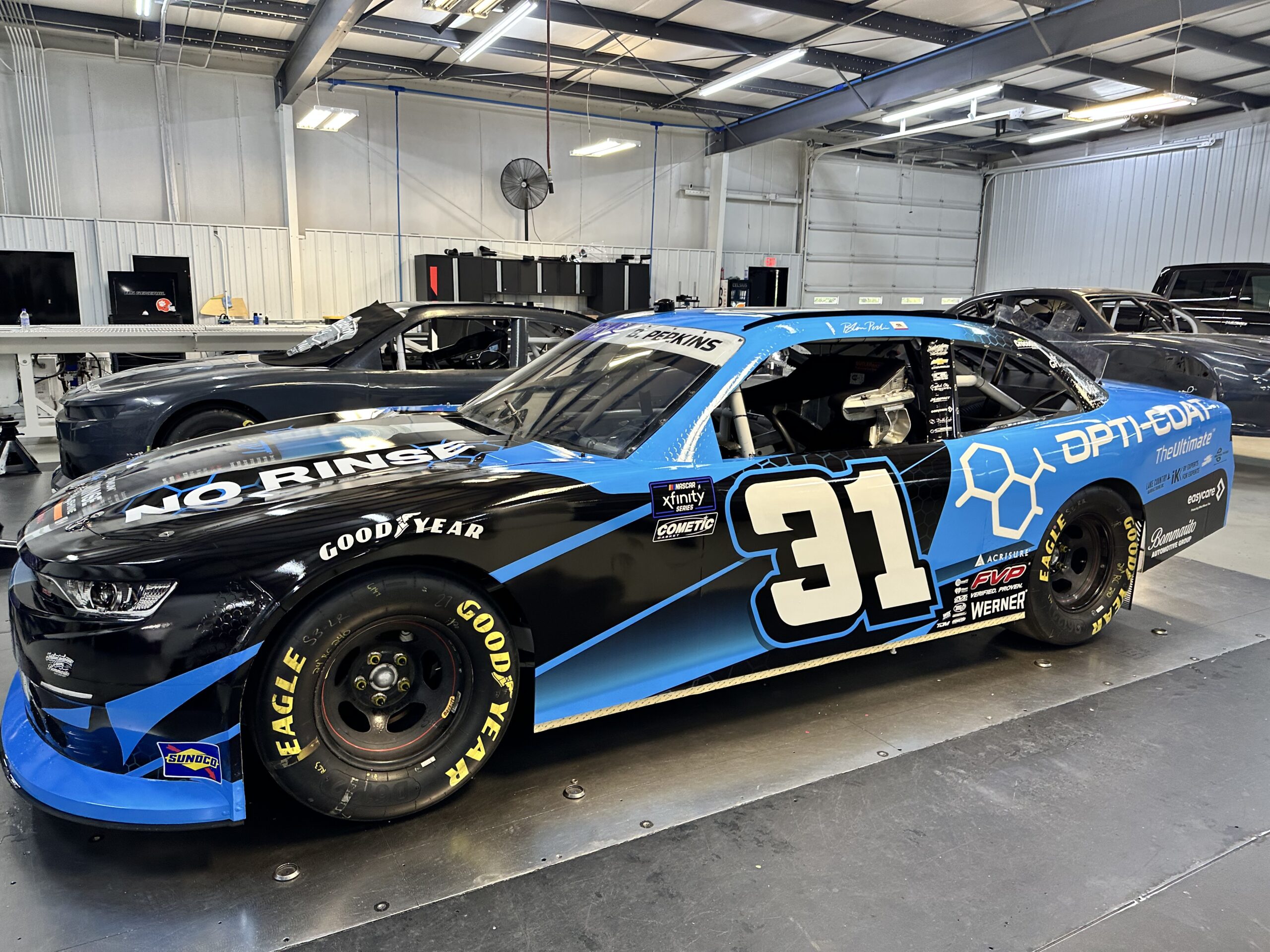 NASCAR Number 31 Opti-Coat Optimum Chevrolet Paint Scheme